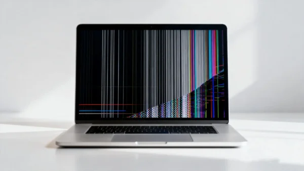 lines on MacBook screen