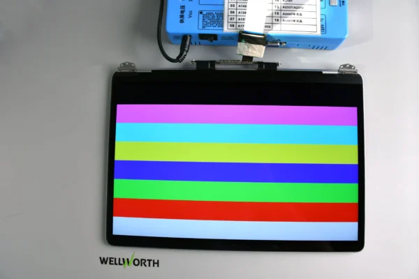 MacBook screen display test