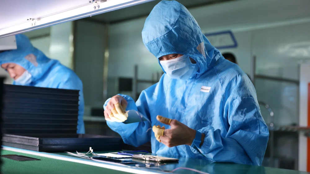 phone parts quality control